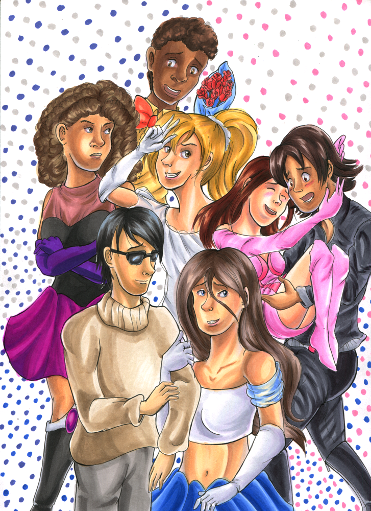 M9 Girls! - Episode 29, Page 1: Goodbye fan art