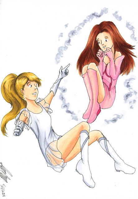 M9 Girls! - Episode 29, Page 2: Goodbye fan art