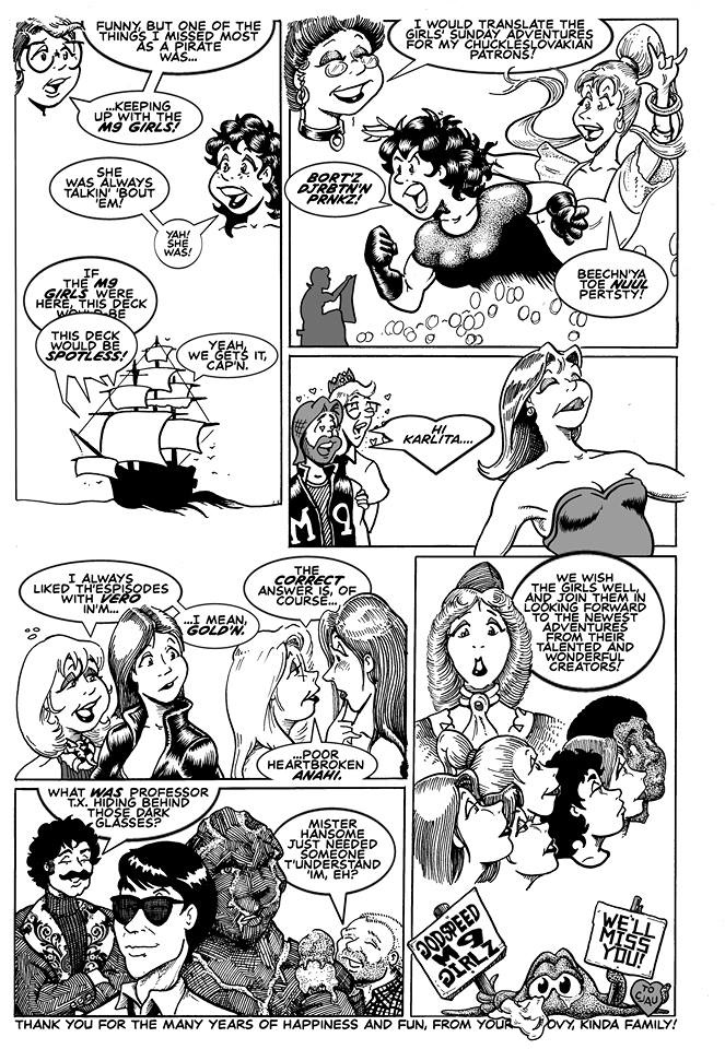 M9 Girls! - Episode 29, Page 3: Goodbye fan art