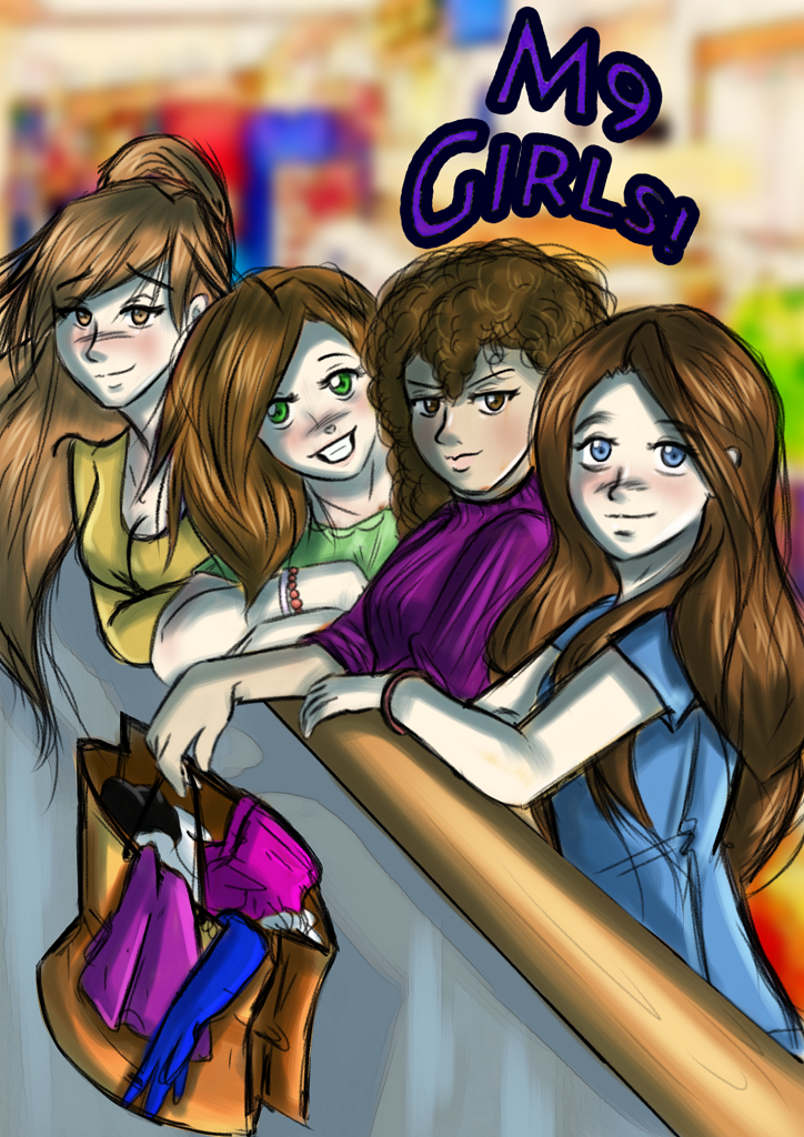 M9 Girls! - Episode 29, Page 4: Goodbye fan art