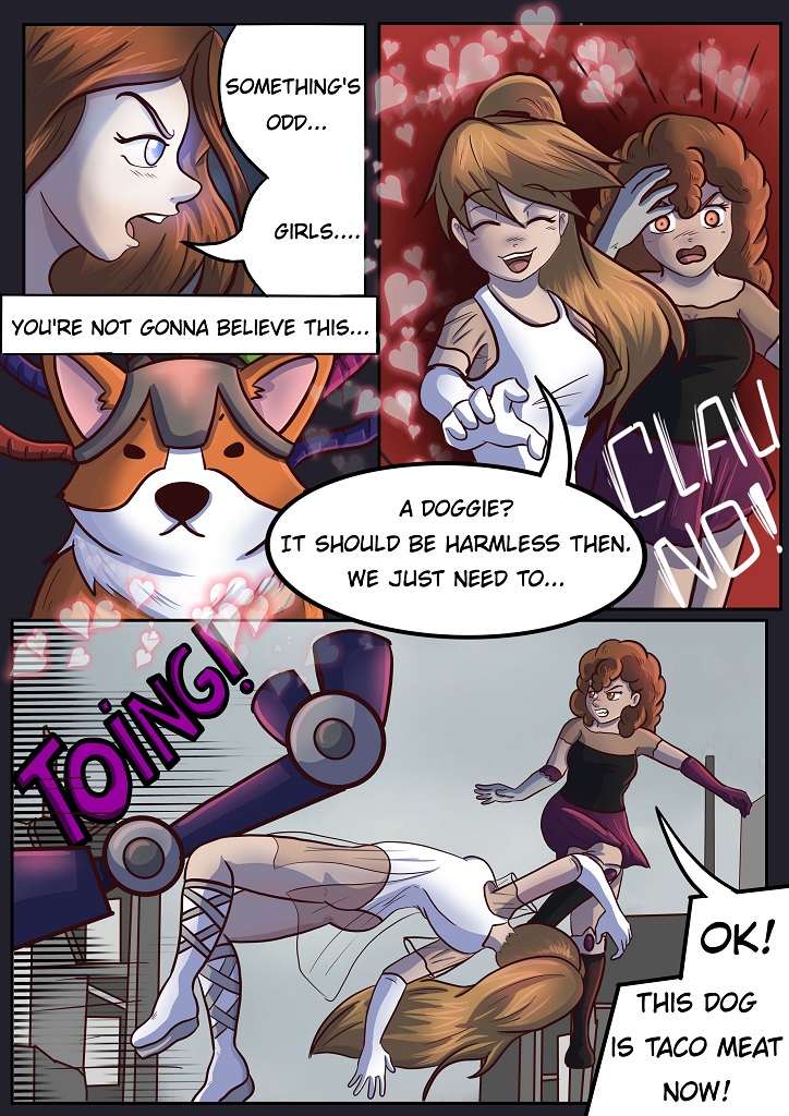 M9 Girls! - Episode 32, Page 3: S2 E1. Dogonne Days