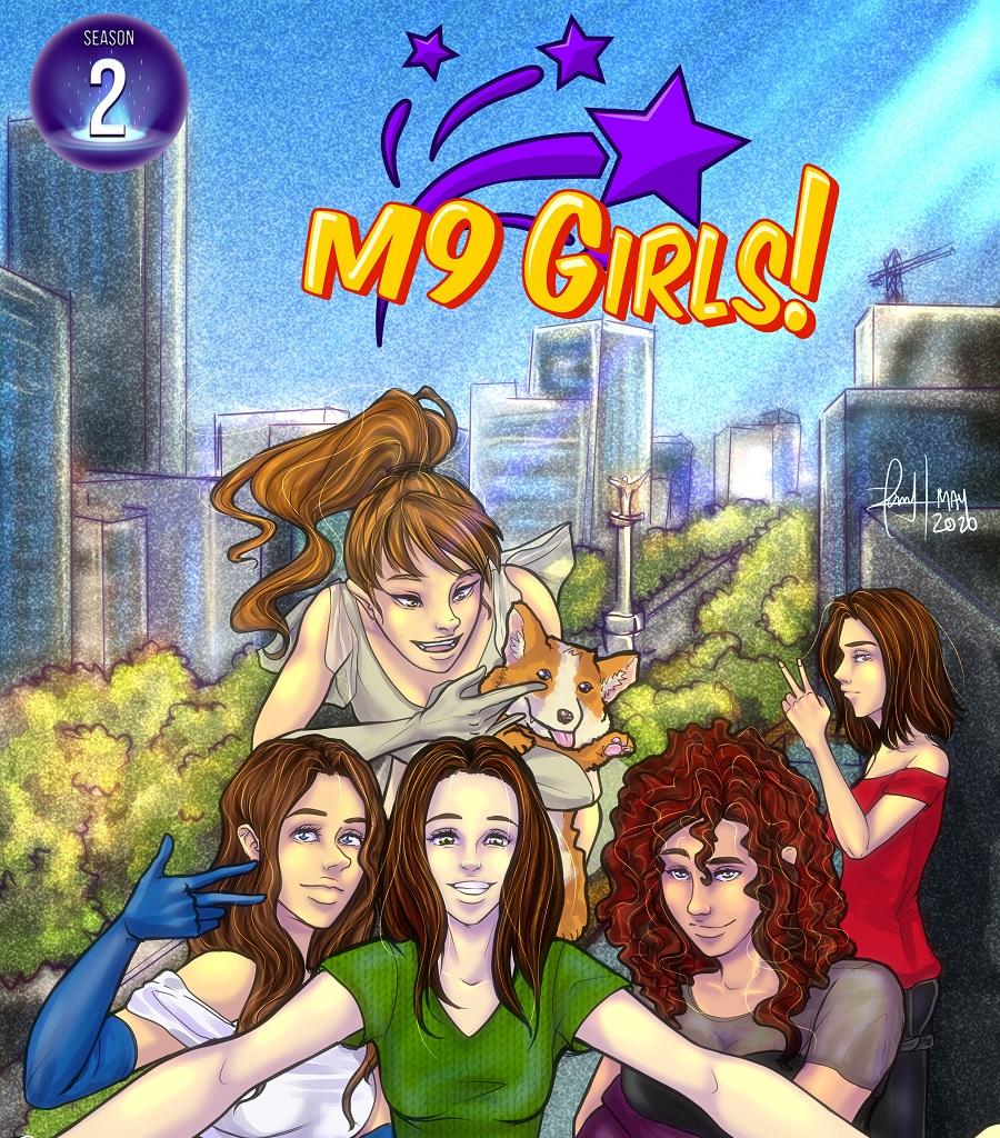 M9 Girls! - Episode 32, Page 1: S2 E1. Dogonne Days