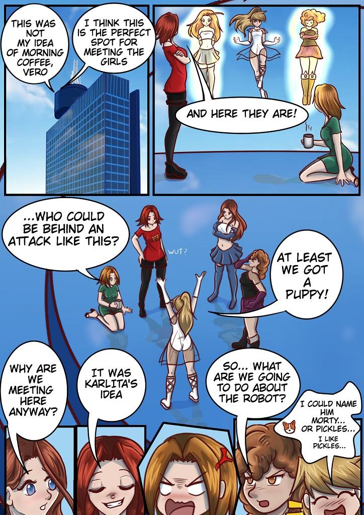 M9 Girls! - Episode 32, Page 8: S2 E1. Dogonne Days