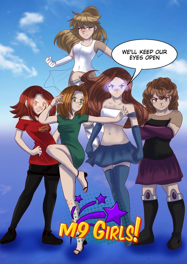 M9 Girls! - Episode 32, Page 9: S2 E1. Dogonne Days