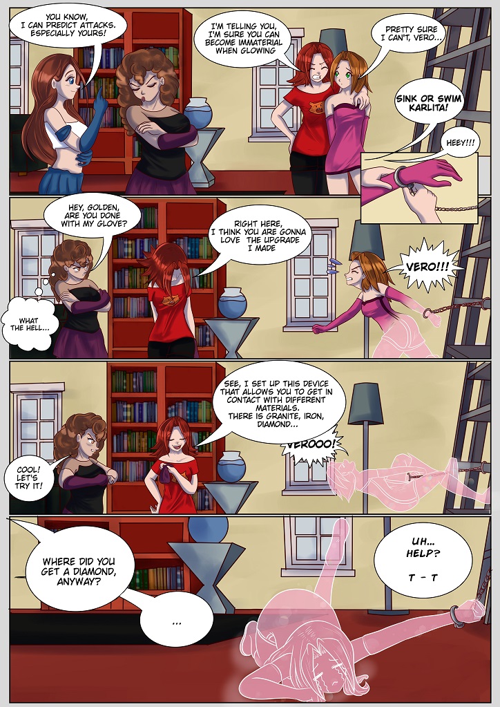 M9 Girls! - Episode 33, Page 4: S2 E2. Lingering Past