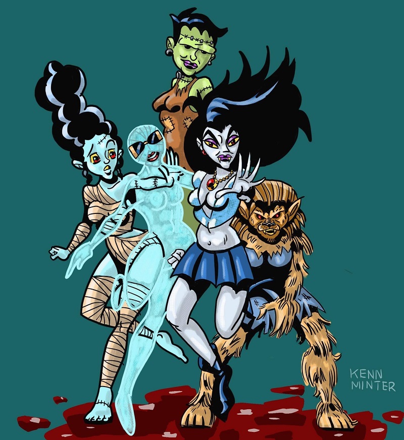 M9 Girls! - Episode 37, Page 1: CoH Secret Satan 2020