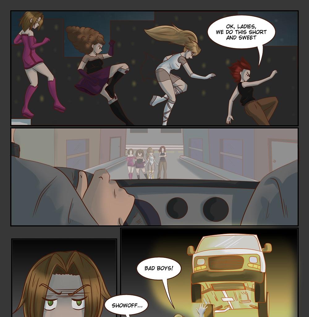 M9 Girls! - Episode 39, Page 3: S2 E4. Occupational Hazards