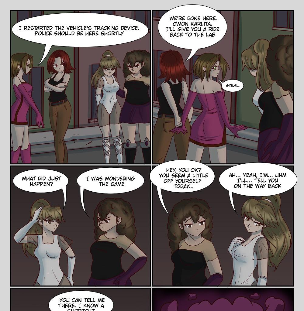 M9 Girls! - Episode 39, Page 8: S2 E4. Occupational Hazards