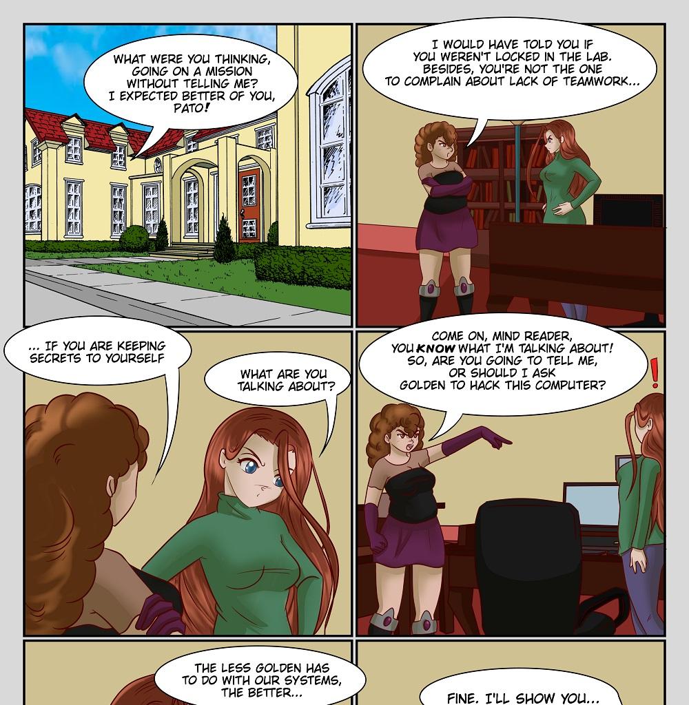 M9 Girls! - Episode 39, Page 9: S2 E4. Occupational Hazards