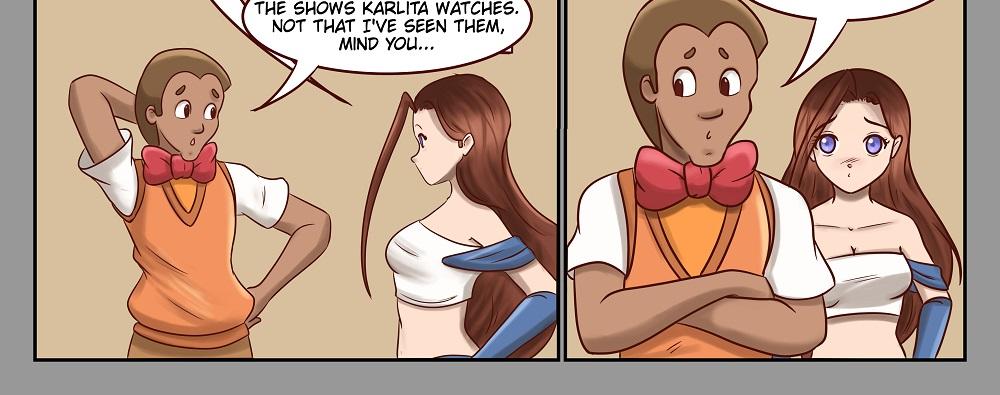 M9 Girls! - Episode 46, Page 1: I spy, I spy