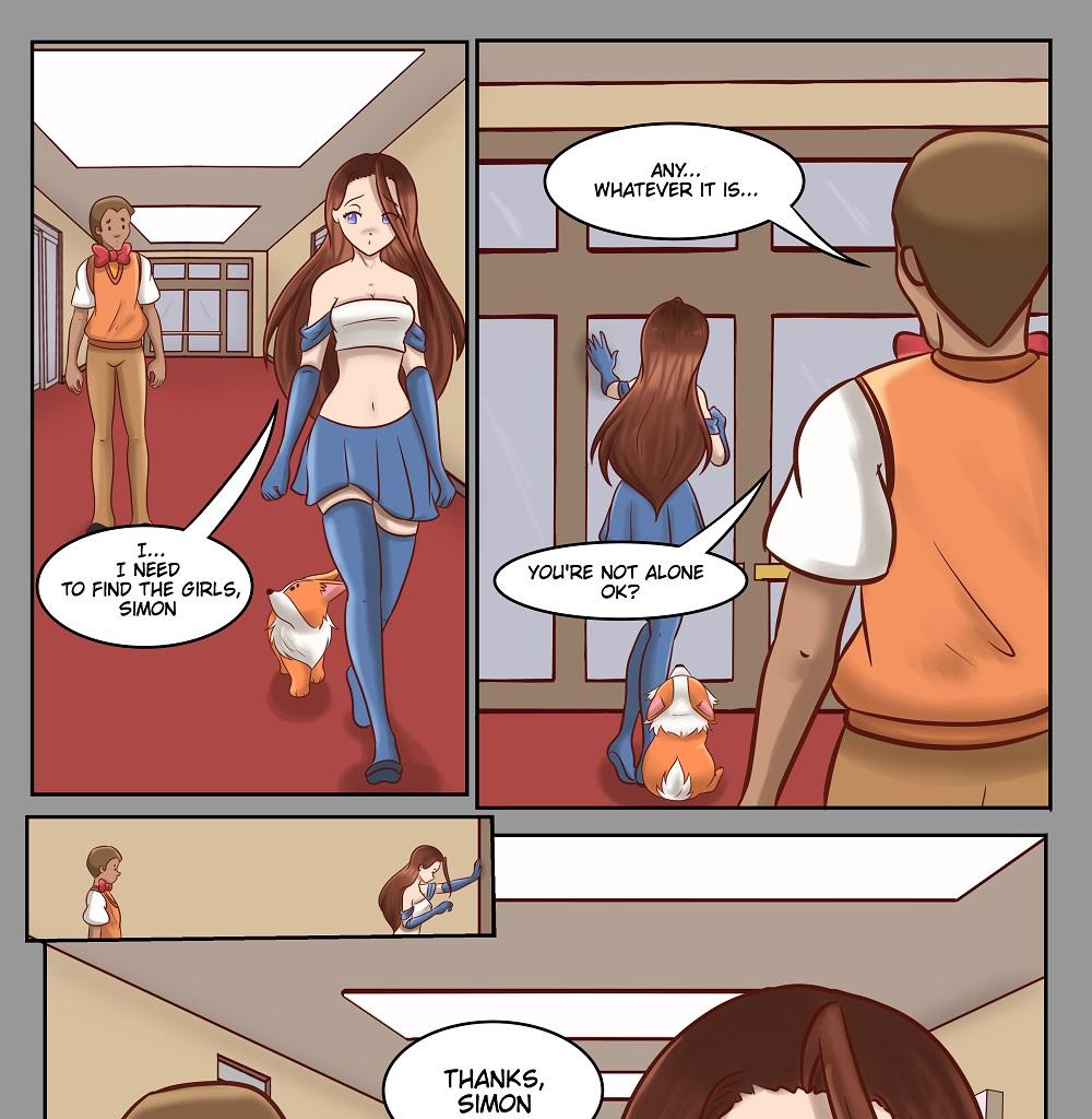 M9 Girls! - Episode 47, Page 1: Not Alone