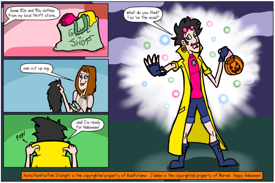 M9 Girls! - Episode 48, Page 1: Halloween 2020