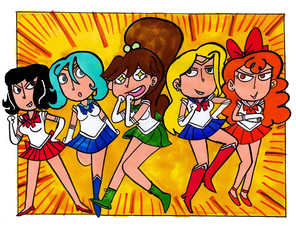 M9 Girls! - Episode 49, Page 1: More Halloween