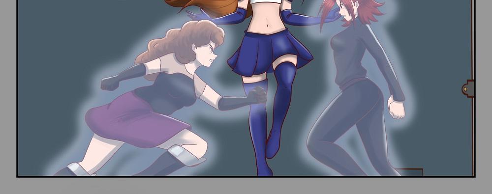 M9 Girls! - Episode 54, Page 1: Chill down!