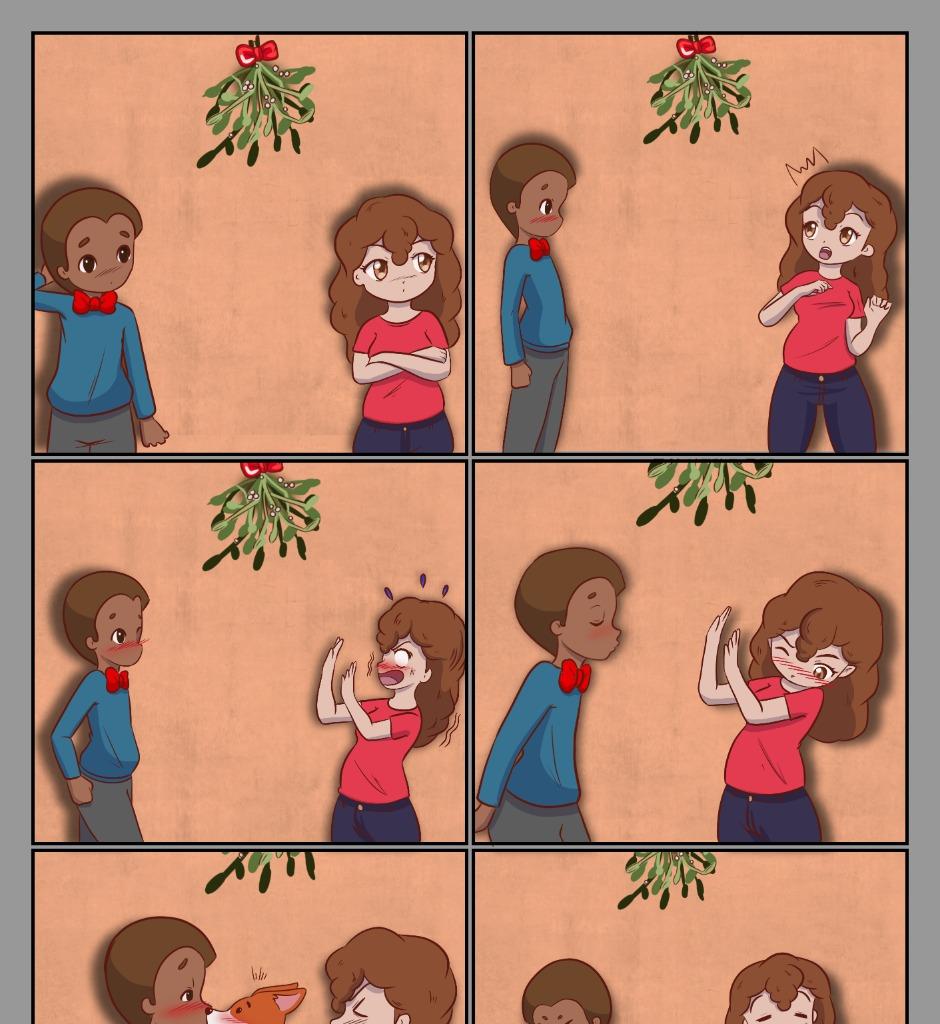 M9 Girls! - Episode 77, Page 1: Merry Xmas 2022