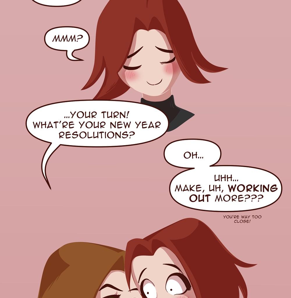M9 Girls! - Episode 78, Page 1: New Year's resolutions