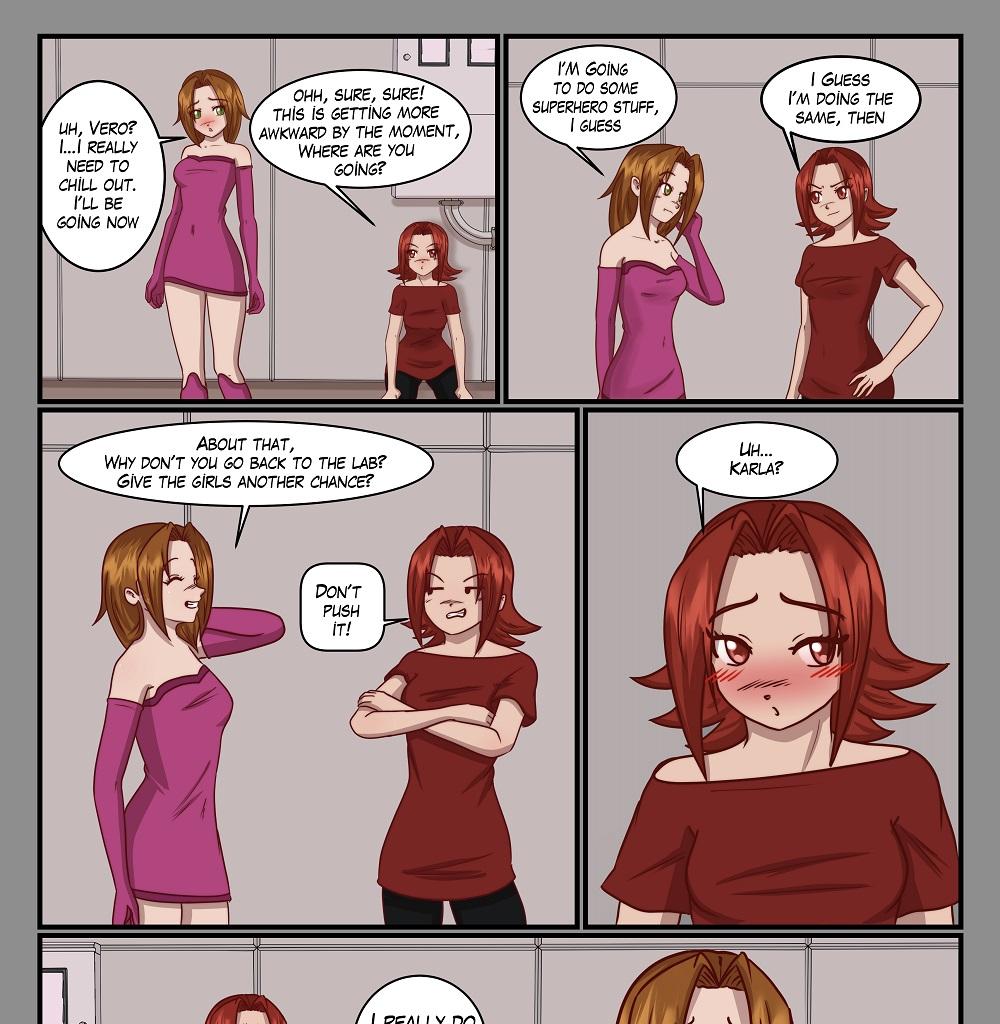 M9 Girls! - Episode 80, Page 1: Let's play it cool