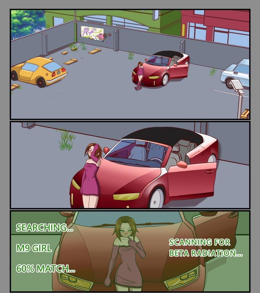 M9 Girls! - Episode 81, Page 1: Caught in thought