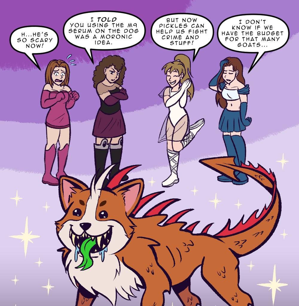 M9 Girls! - Episode 99, Page 1: 2023-11-10-halloween2023