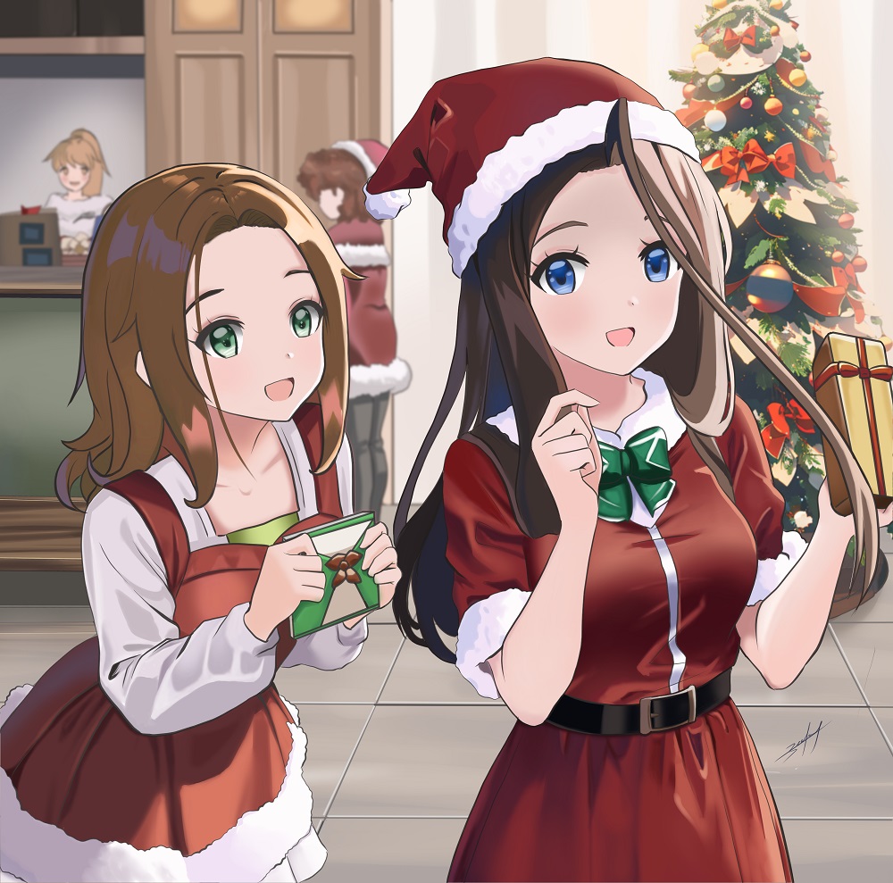 M9 Girls! - Episode 101, Page 1: 2023-12-18-Xmas23