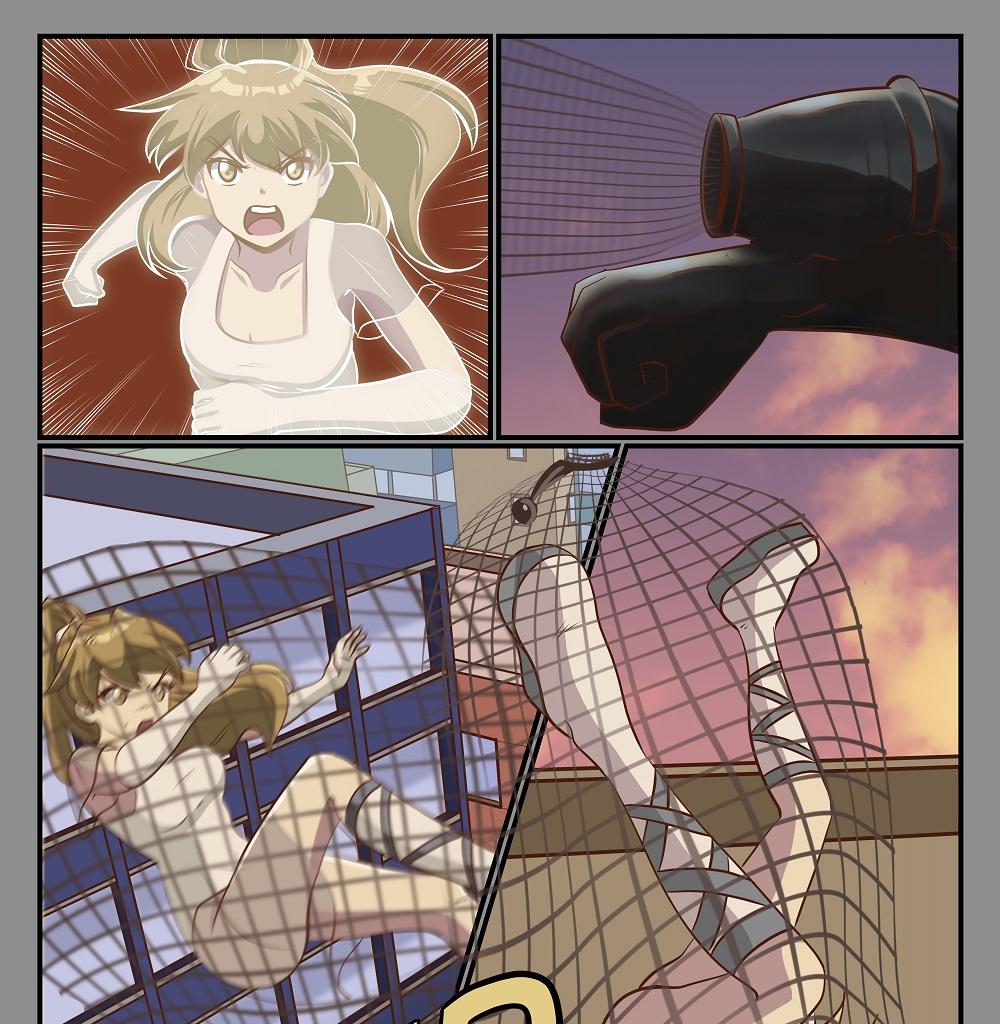 M9 Girls! - Episode 112, Page 1: Net loss
