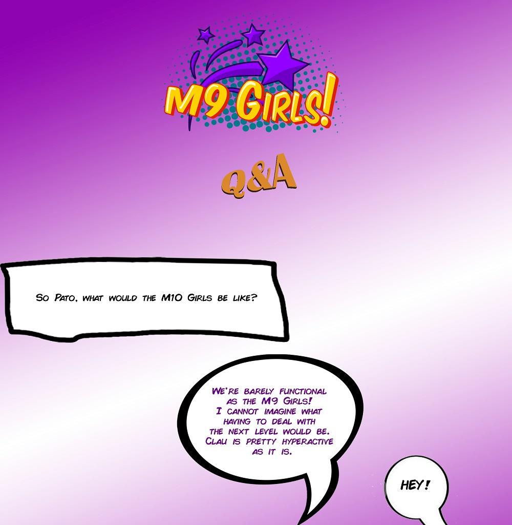 M9 Girls! - Episode 114, Page 2: M9 Girls Q & A Part 2
