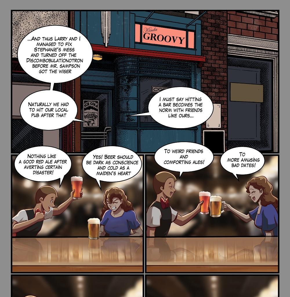 M9 Girls! - Episode 115, Page 2: Chapter 9: Metropolitan Blues