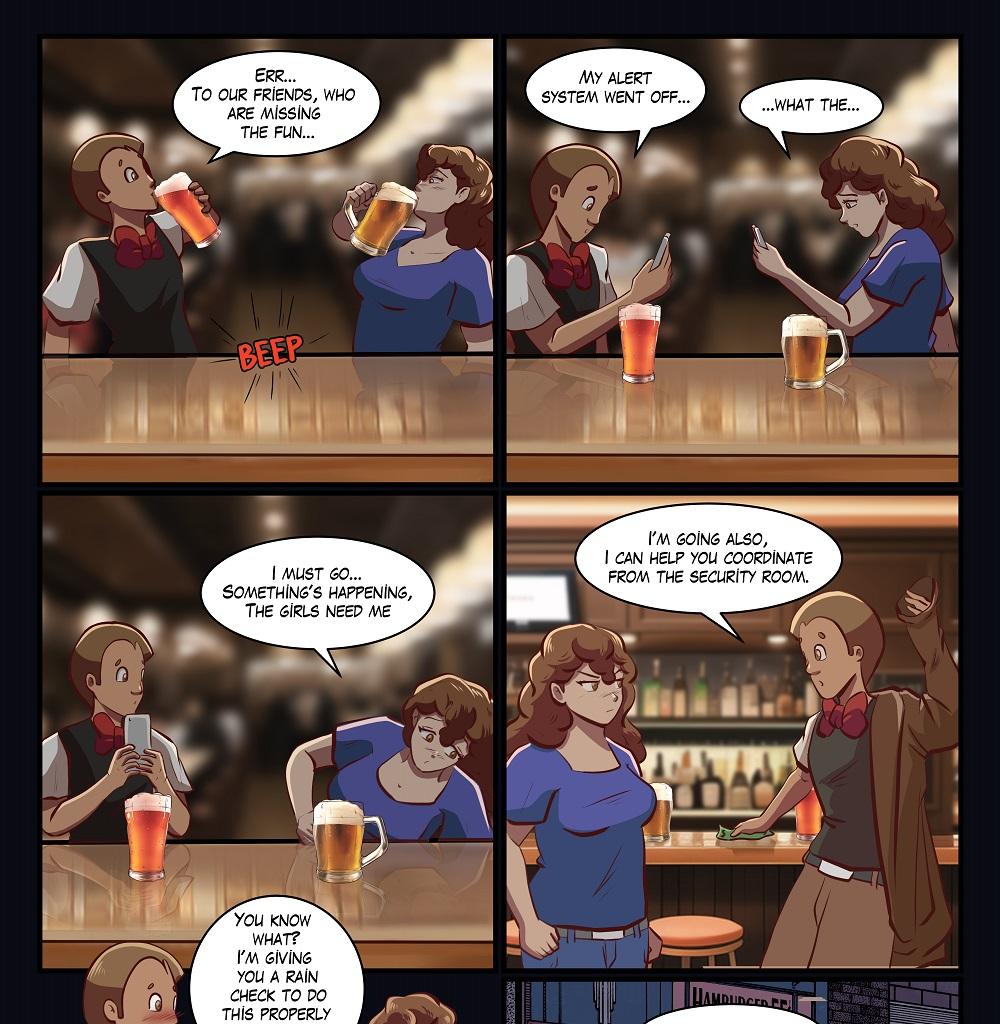 M9 Girls! - Episode 115, Page 3: Chapter 9: Metropolitan Blues