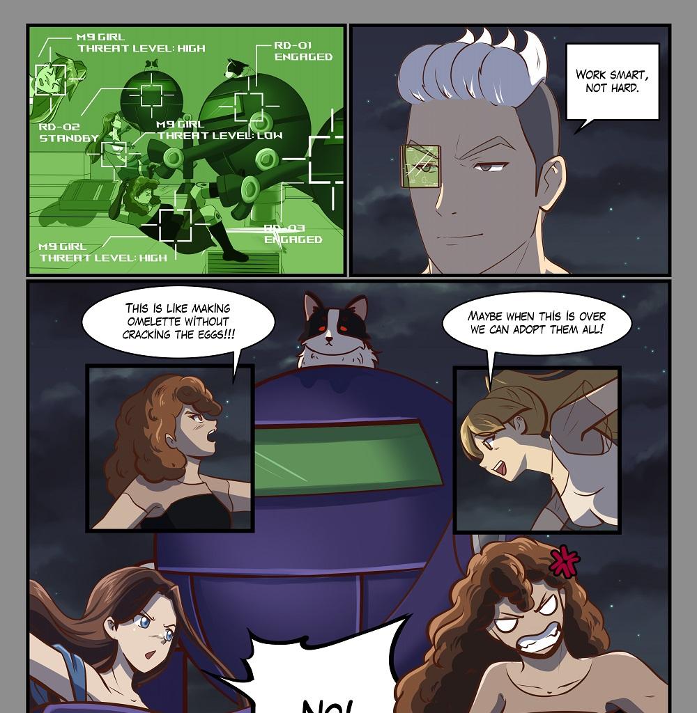 M9 Girls! - Episode 115, Page 6: Chapter 9: Metropolitan Blues