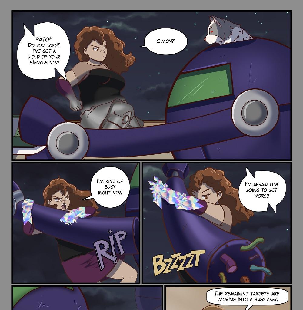M9 Girls! - Episode 115, Page 8: Chapter 9: Metropolitan Blues