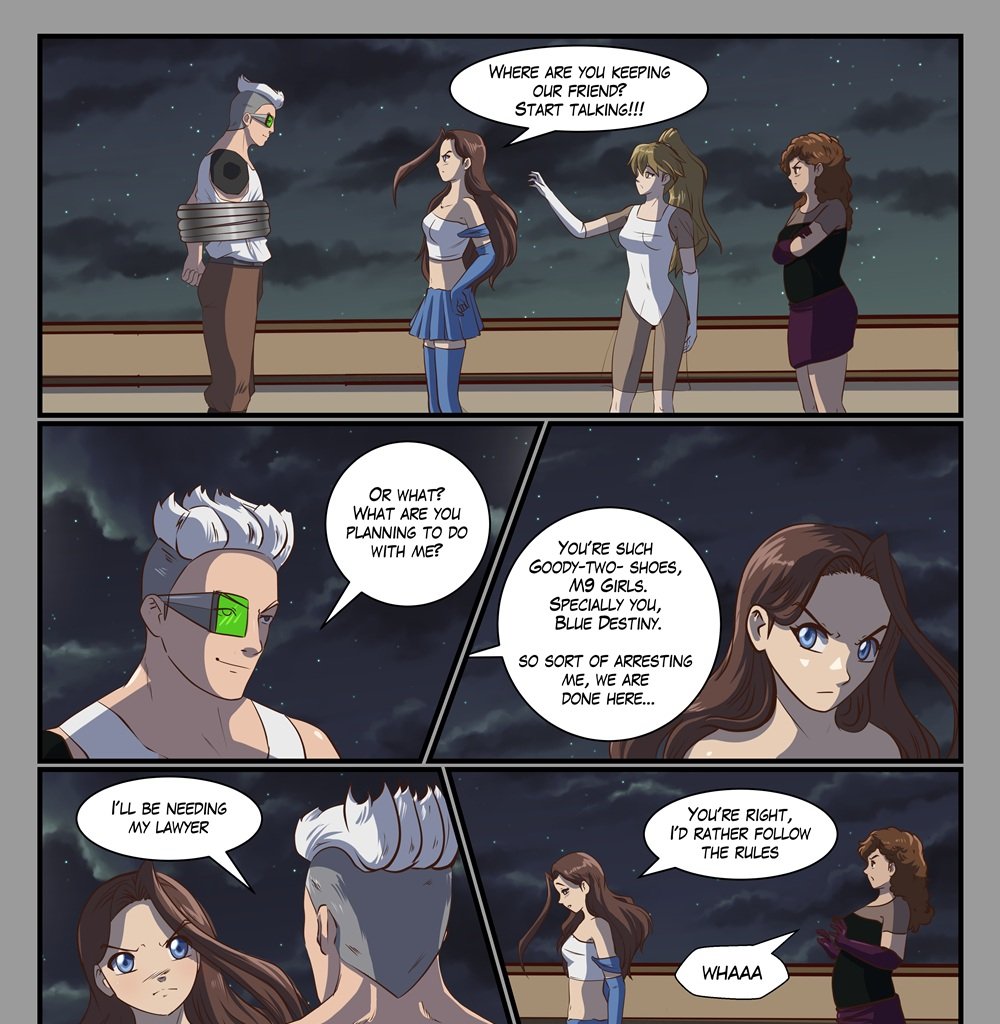 M9 Girls! - Episode 116, Page 14: Chapter 11. Catch and Release