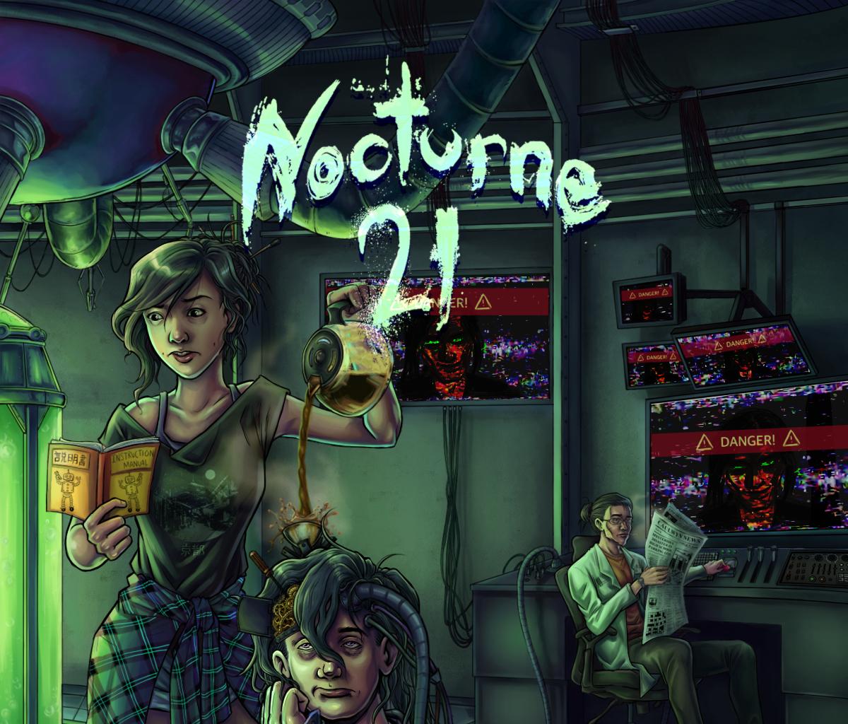 Nocturne 21 - Episode 1, Page 1: Nocturne 21 Cover