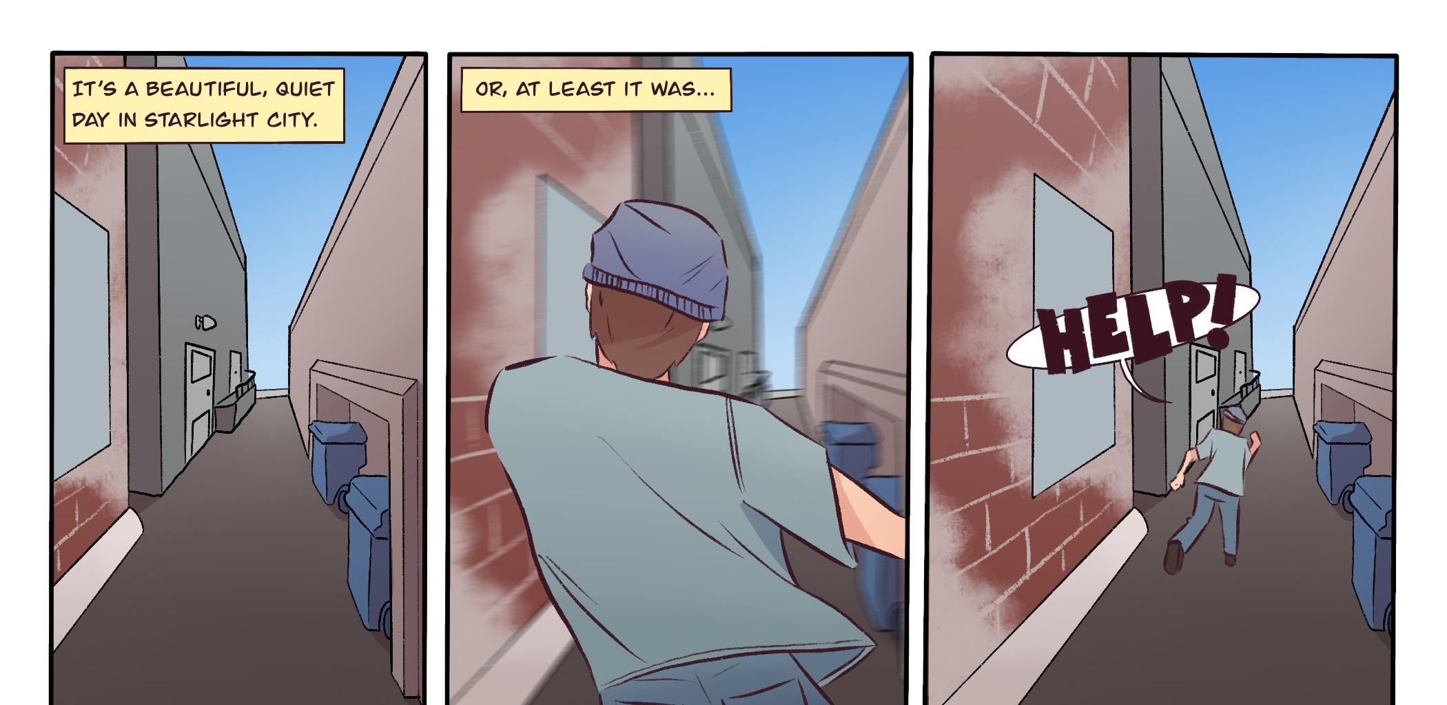 Rocket Fist - Episode 1, Page 1: Chapter 1: Page 1