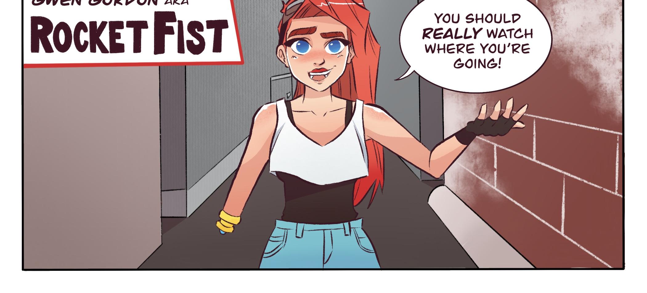 Rocket Fist - Episode 1, Page 1: Chapter 1: Page 1