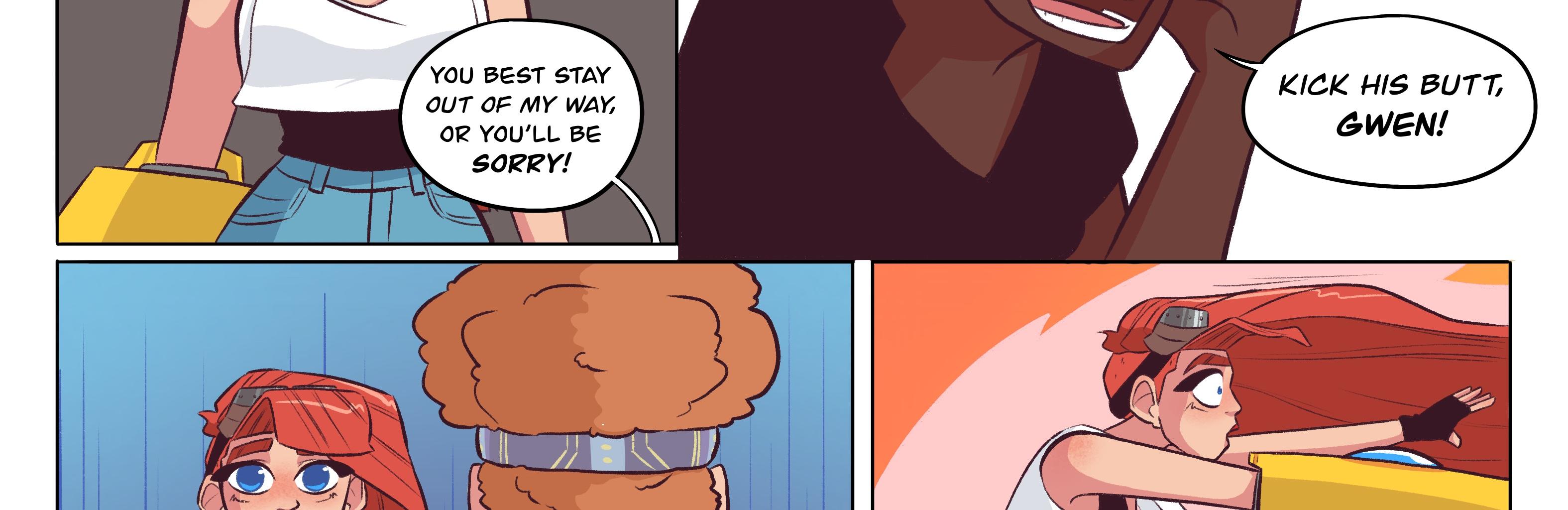 Rocket Fist - Episode 32, Page 1: Chapter 1: Page 32