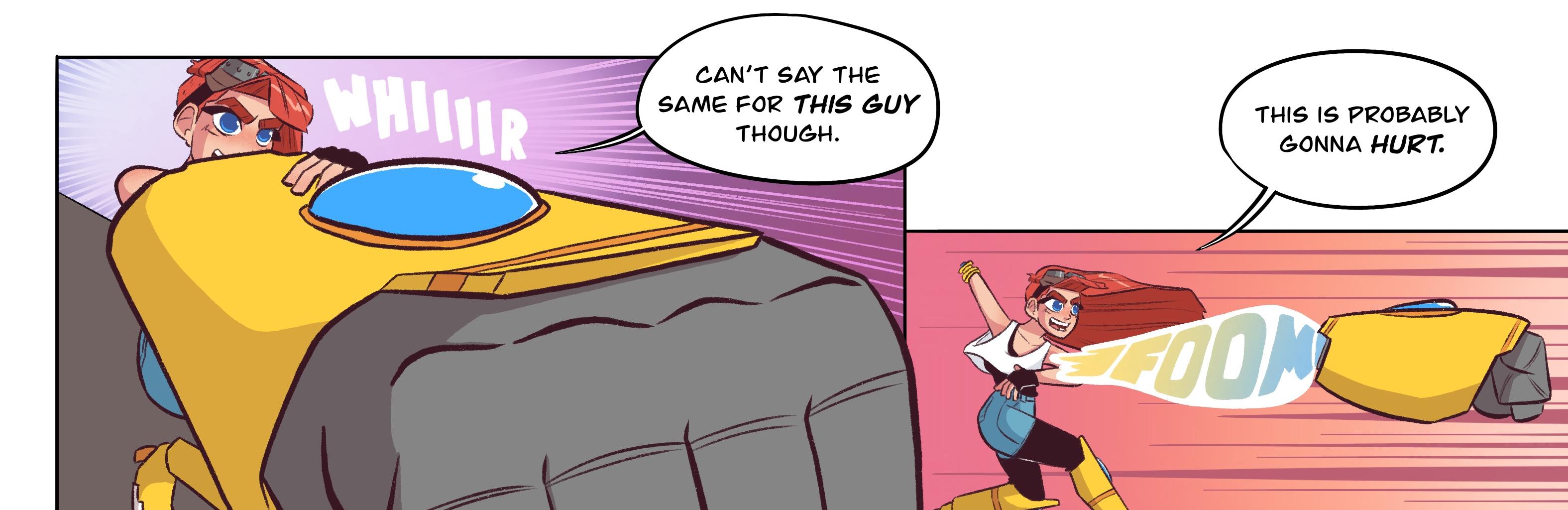 Rocket Fist - Episode 34, Page 1: Chapter 1: Page 34