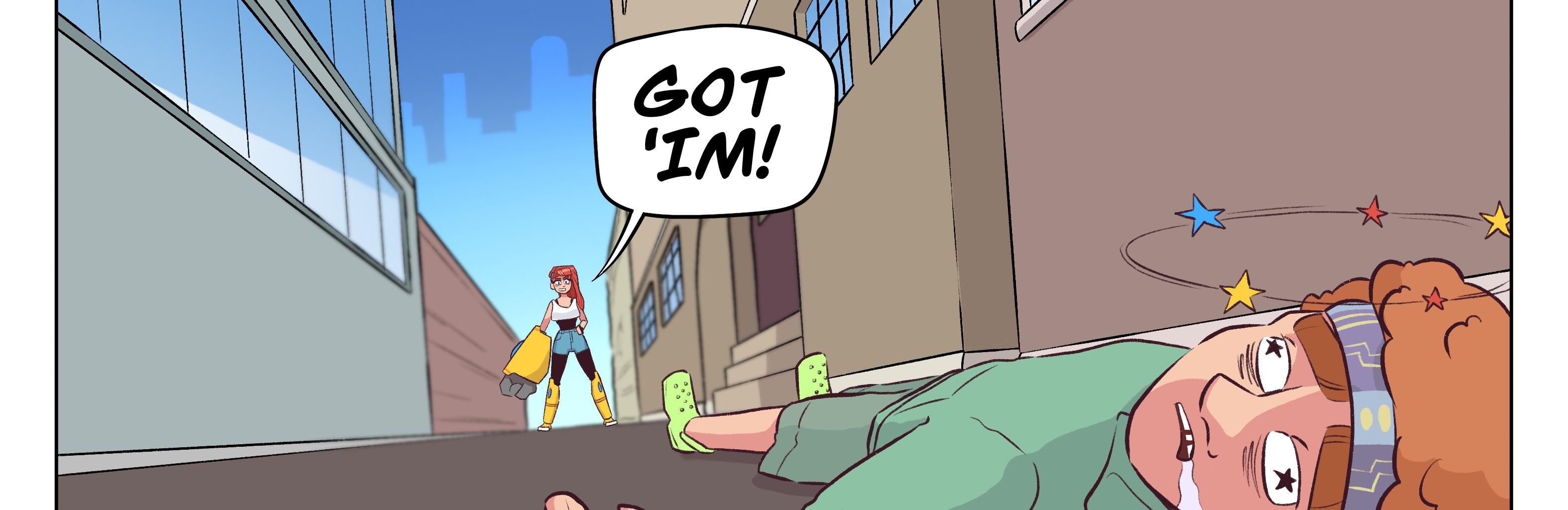 Rocket Fist - Episode 35, Page 1: Chapter 1: Page 35