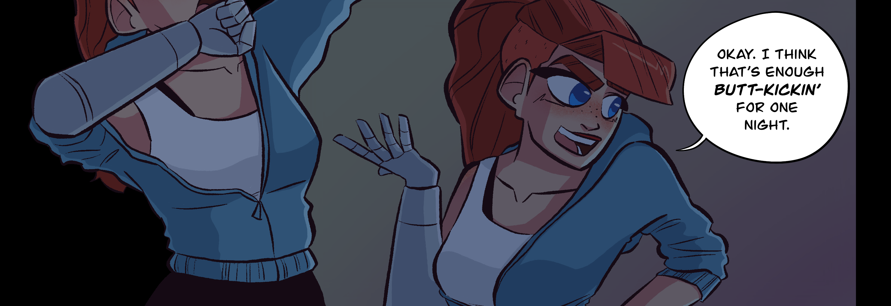 Rocket Fist - Episode 45, Page 1: Chapter 2: Page 44