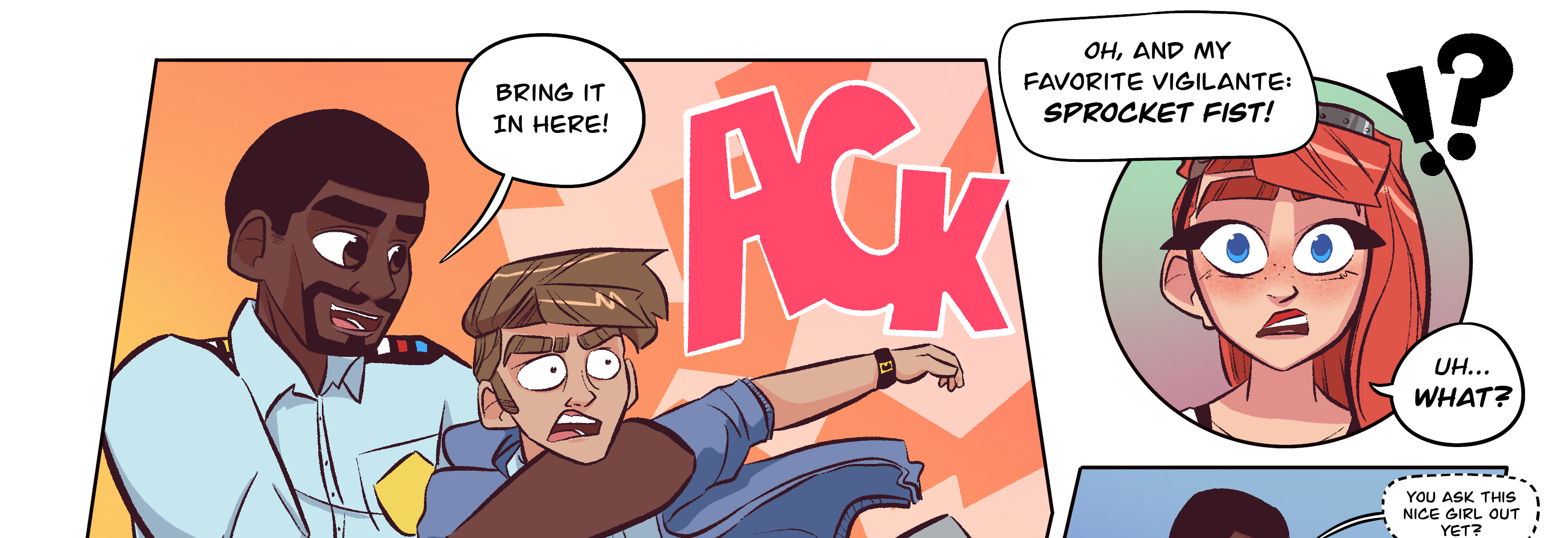 Rocket Fist - Episode 56, Page 1: Chapter 2: Page 55