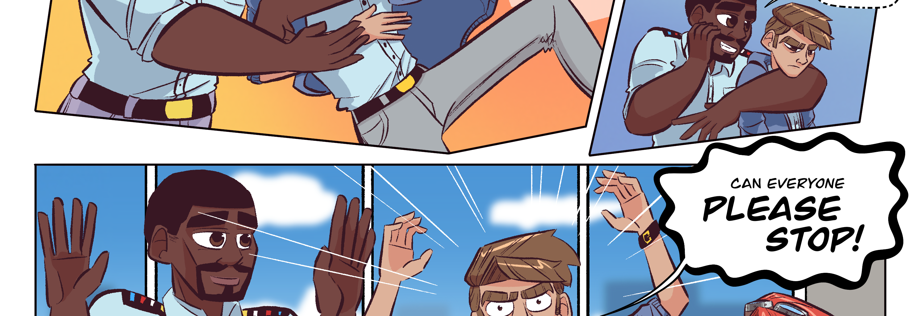 Rocket Fist - Episode 56, Page 1: Chapter 2: Page 55