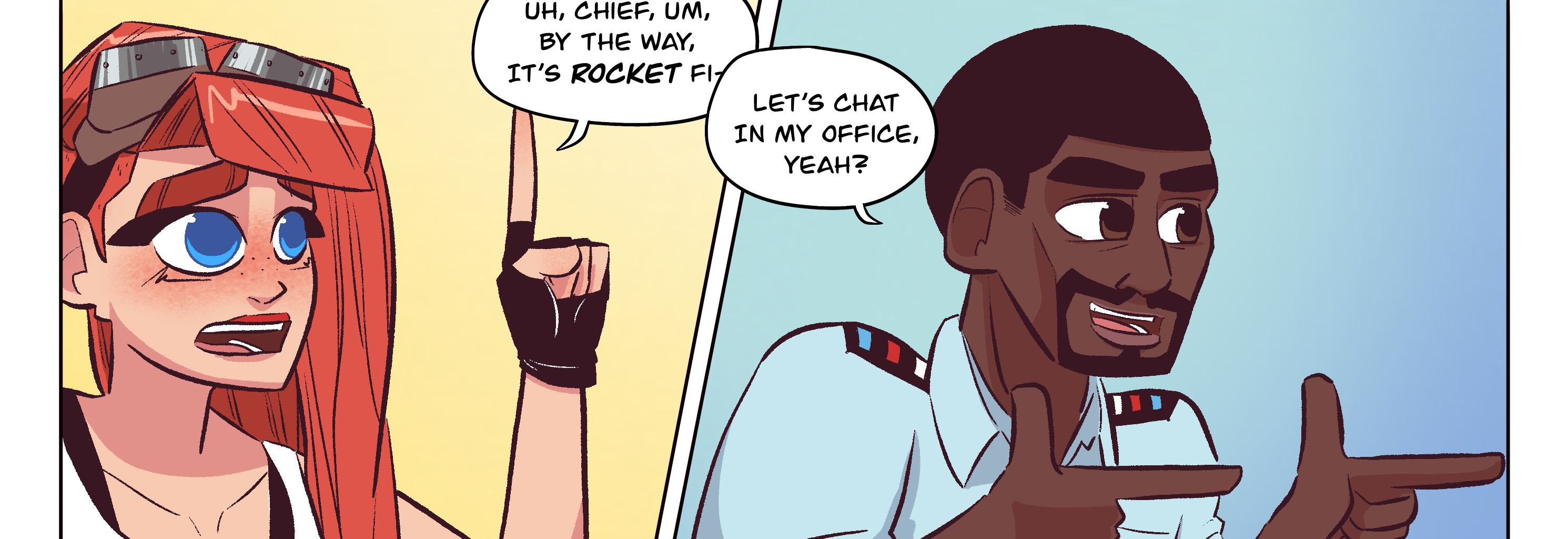 Rocket Fist - Episode 56, Page 1: Chapter 2: Page 55