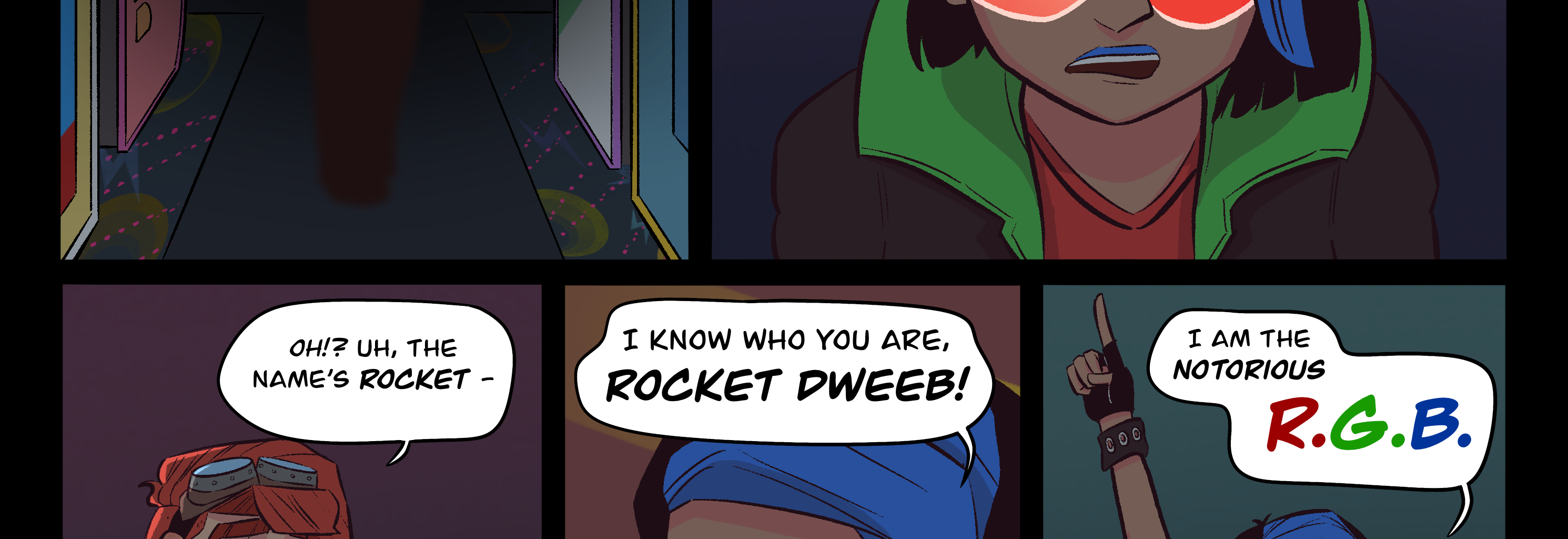 Rocket Fist - Episode 65, Page 1: Chapter 2: Page 64
