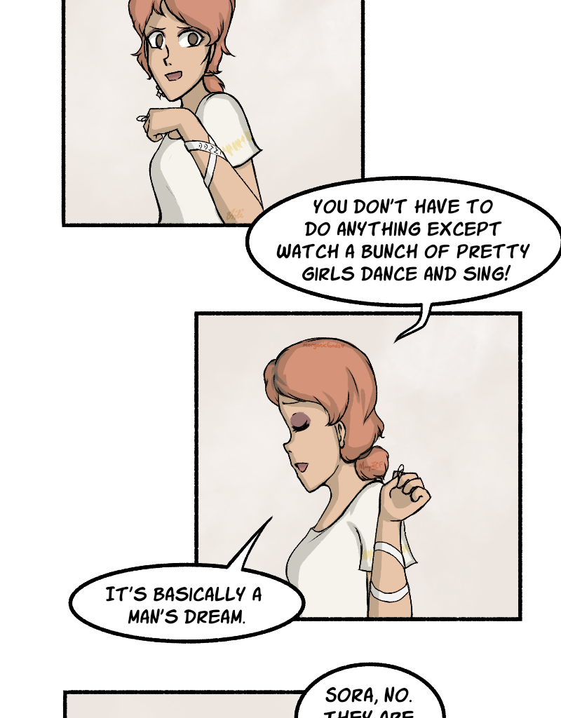 Light Rising - Episode 3, Page 3: Pretty Girls Pages 7,8&9