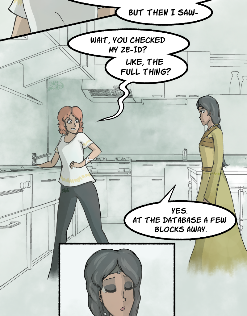 Light Rising - Episode 5, Page 3: Pretty Girls Page 12,13,14&15