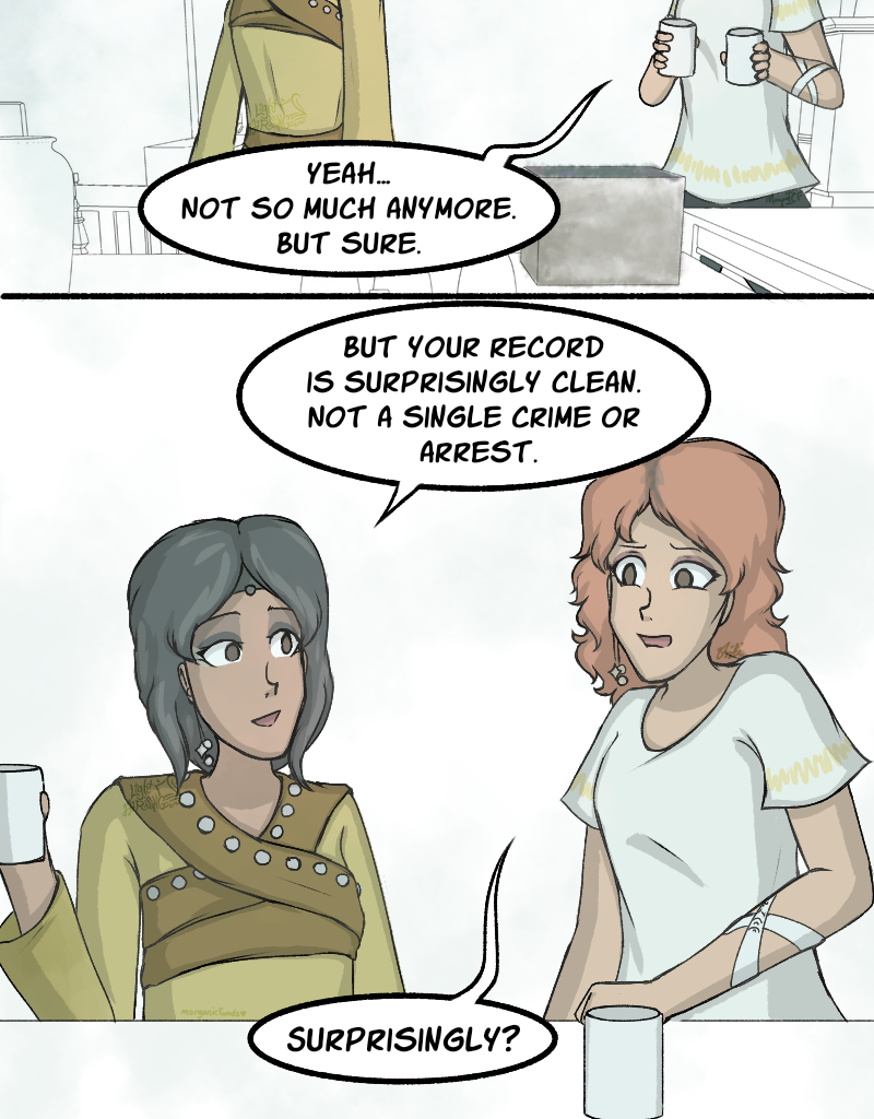 Light Rising - Episode 5, Page 3: Pretty Girls Page 12,13,14&15