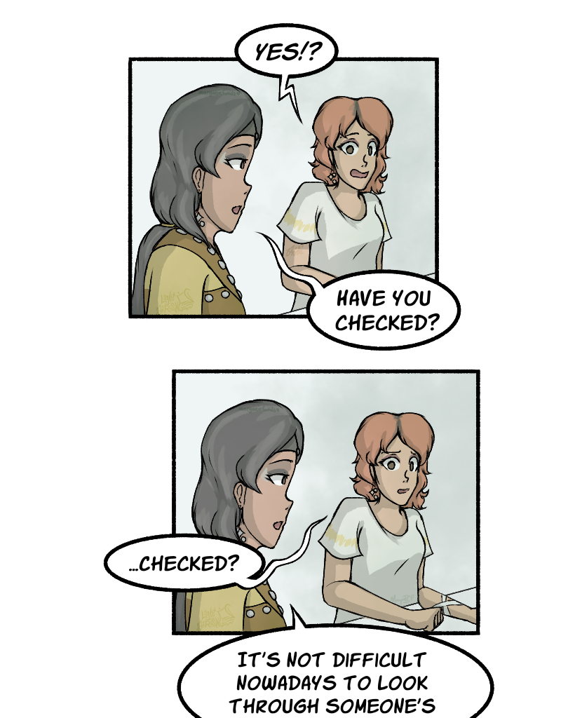 Light Rising - Episode 5, Page 4: Pretty Girls Page 12,13,14&15