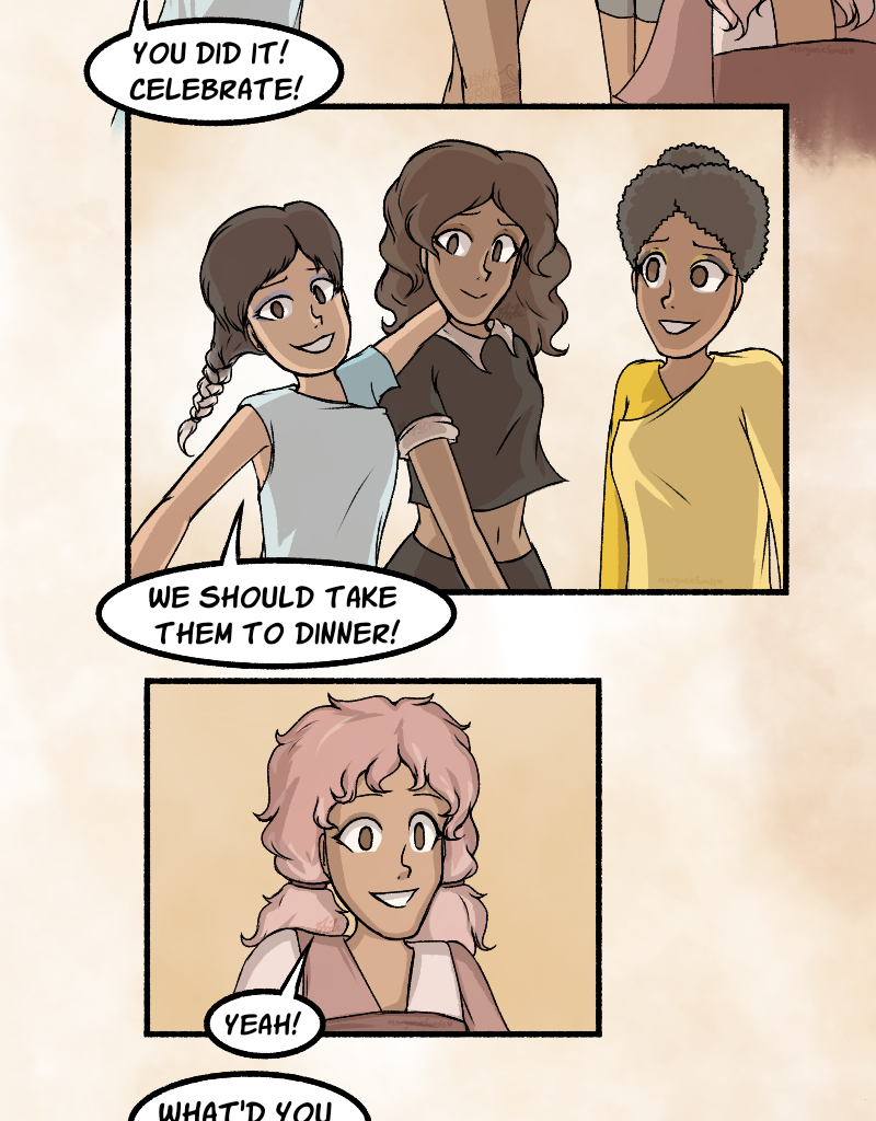 Light Rising - Episode 12, Page 4: Pretty Girls Page 37,38,39&40