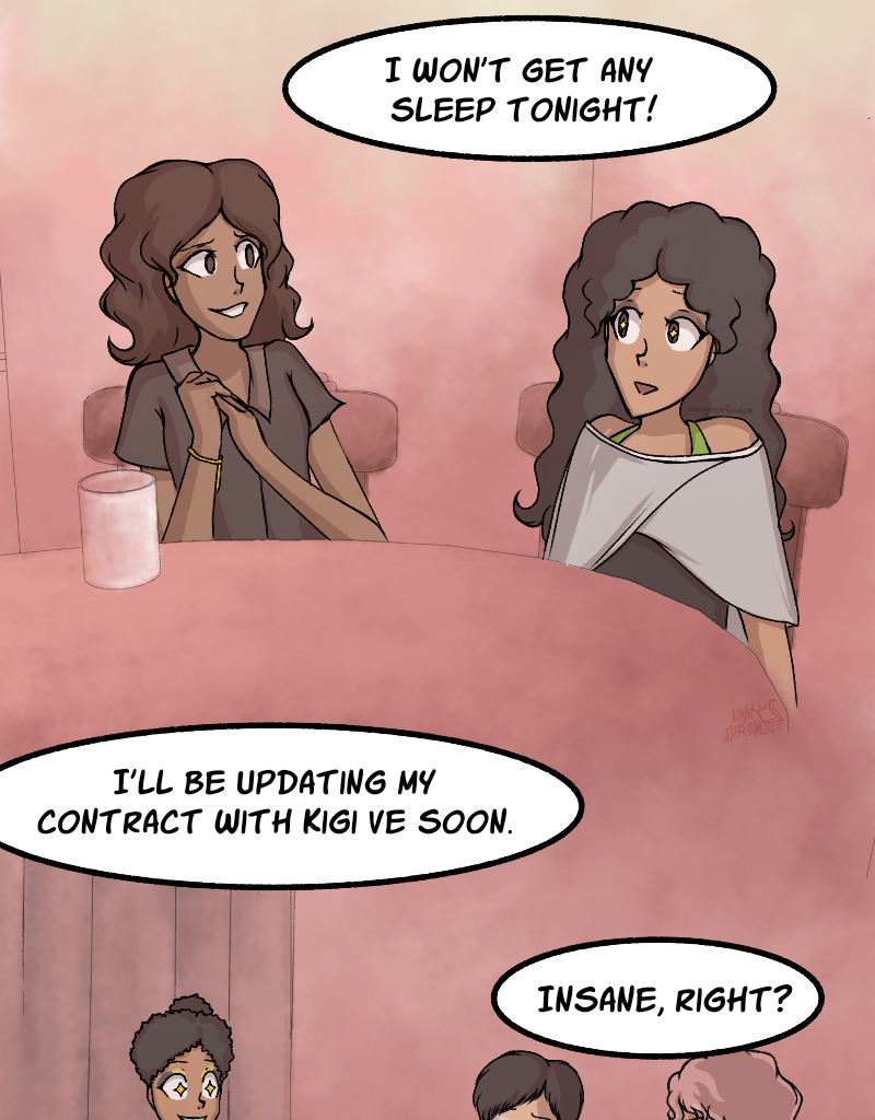 Light Rising - Episode 15, Page 1: Pretty Girls Page 45&46