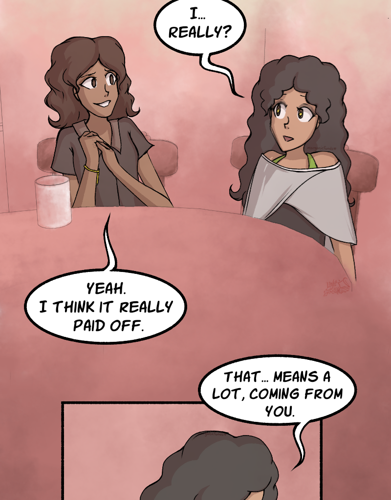 Light Rising - Episode 16, Page 3: Stuck Together Pages 47,48,49&50
