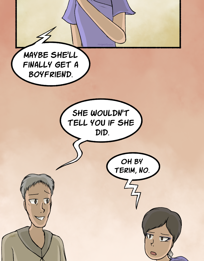 Light Rising - Episode 16, Page 4: Stuck Together Pages 47,48,49&50